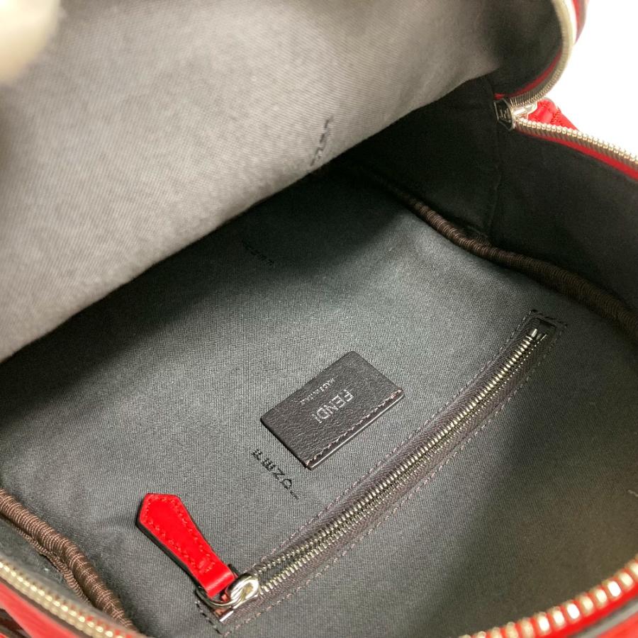 FENDI フェンディ 8BZ038 リュックサック ミニ バックパック バレンタイン限定色 スタッズ | FENDI | 06