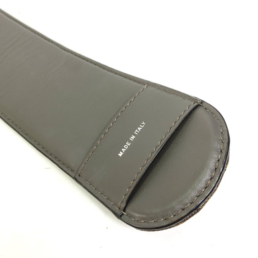 FENDI フェンディ FILA フィラ ズッカ ストラップユー 肩パッド ショルダーストラップ コーティングキャンバス ブラウン 【中古】美品 | FENDI | 04