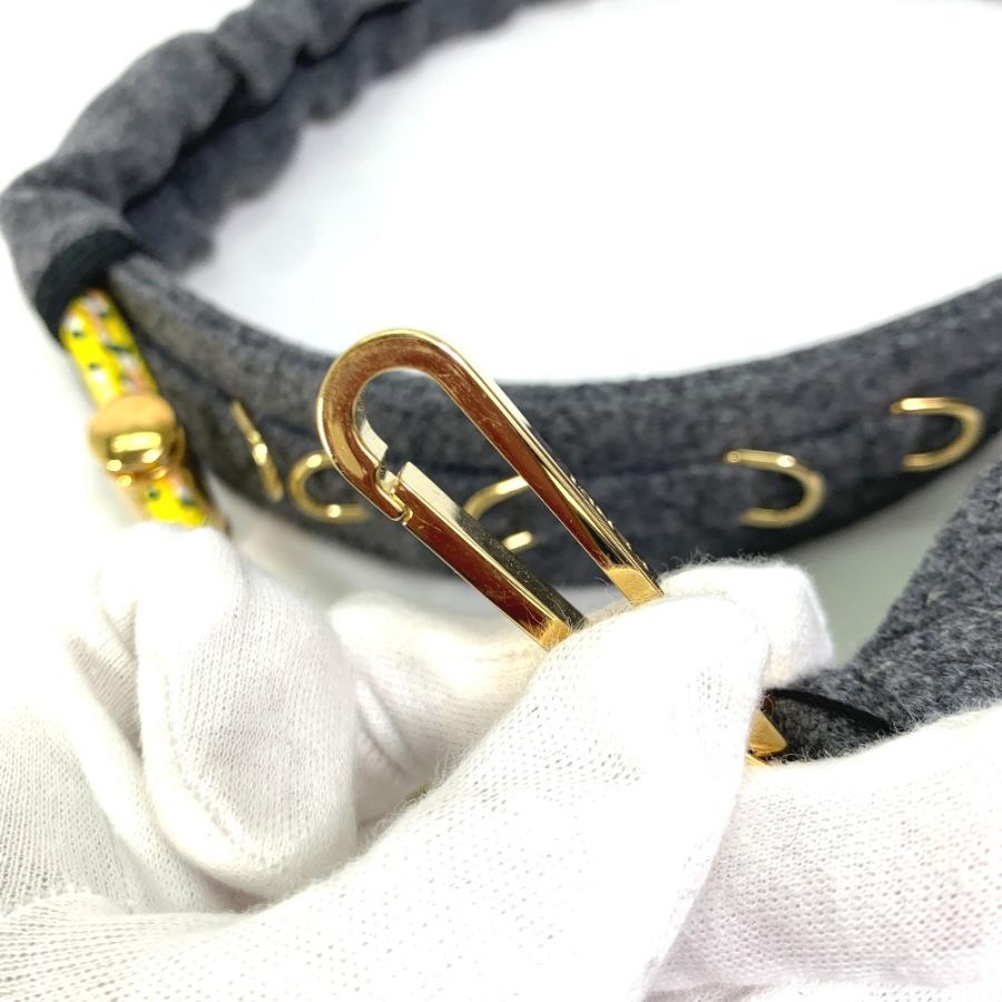 FENDI フェンディ 8C0627 ストラップユー ニット ショルダーストラップ フェルト グレー レディース【中古】未使用 | FENDI | 03