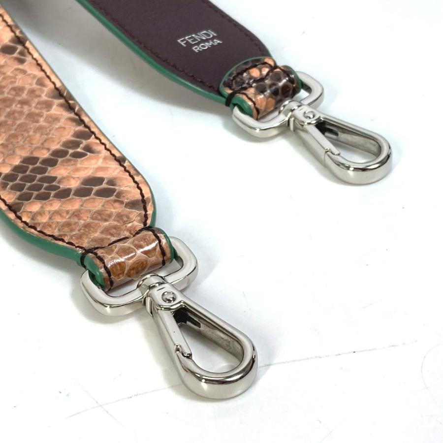 FENDI フェンディ ストラップユー ショルダーストラップ パイソン