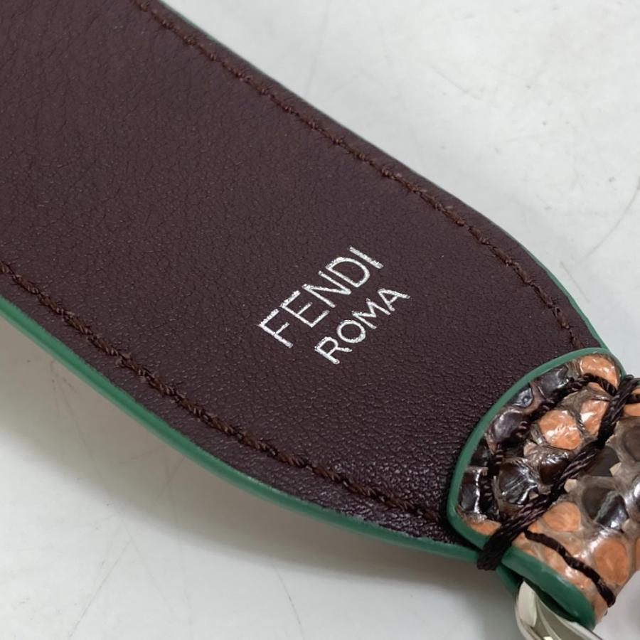 美品✨FENDI フェンディ　ストラップユー　ショルダーストラップ　パイソン FENDI フェンディ ストラップユー ショルダーストラップ パイソン