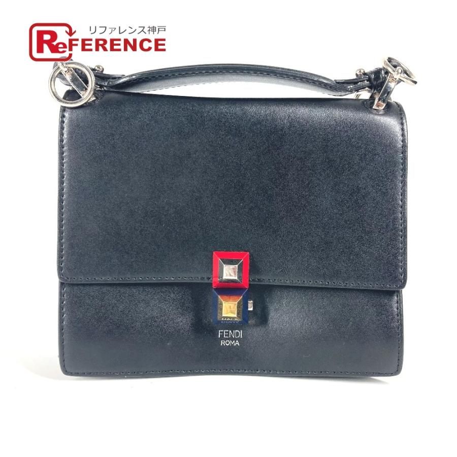 FENDI（フェンディ） 8M0381 ミニ キャナイ スタッズ カバン フラップ 