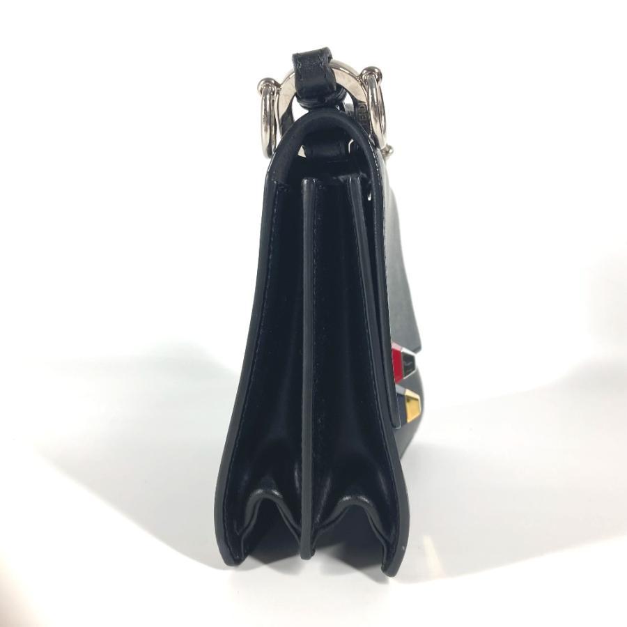 FENDI（フェンディ） 8M0381 ミニ キャナイ スタッズ カバン フラップ 