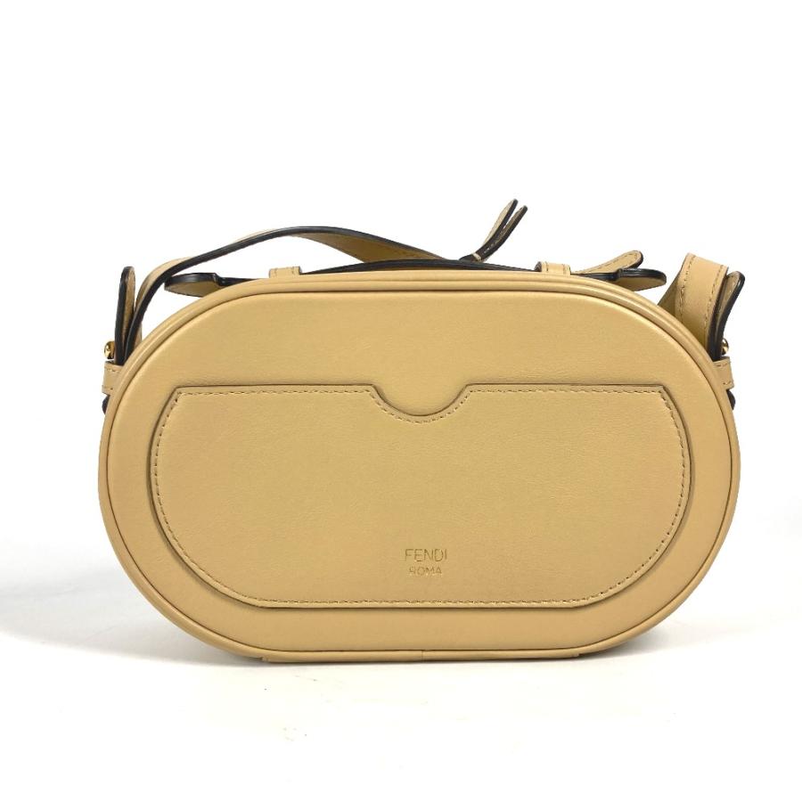 フェンディ ショルダーバッグ レザー オーロック カメラバッグ MINI 8BS058 FENDI 黒 FENDI - フェンディ ショルダーバッグ レザー オーロック カメラバッグ