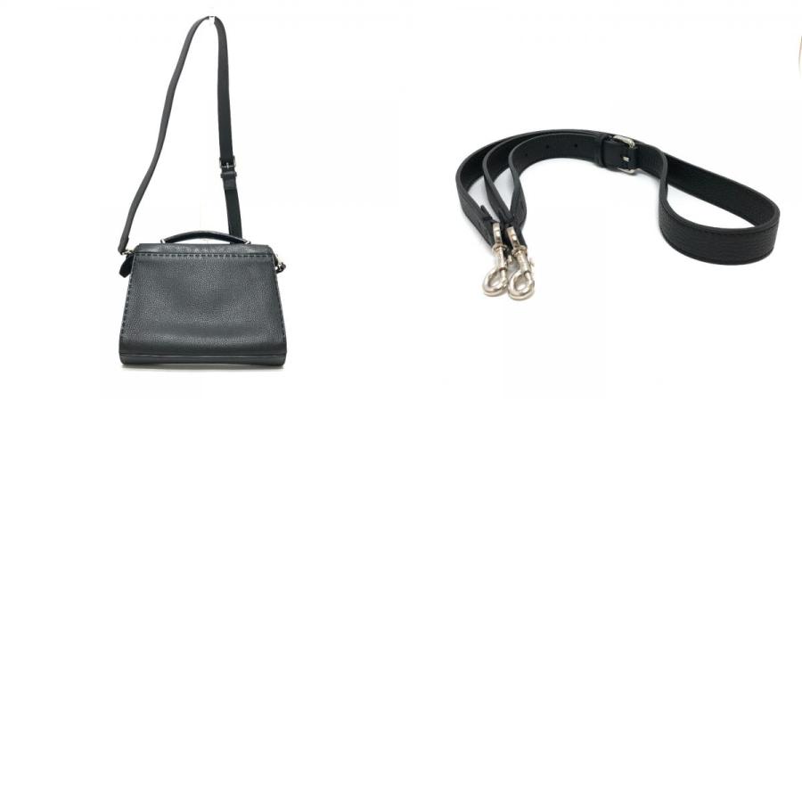 FENDI フェンディ 7VA422 セレリア ピーカブーフィット ミニ 2WAYバック ビジネスバッグ カバン ハンドバッグ ブラック メンズ【中古】 | FENDI | 09
