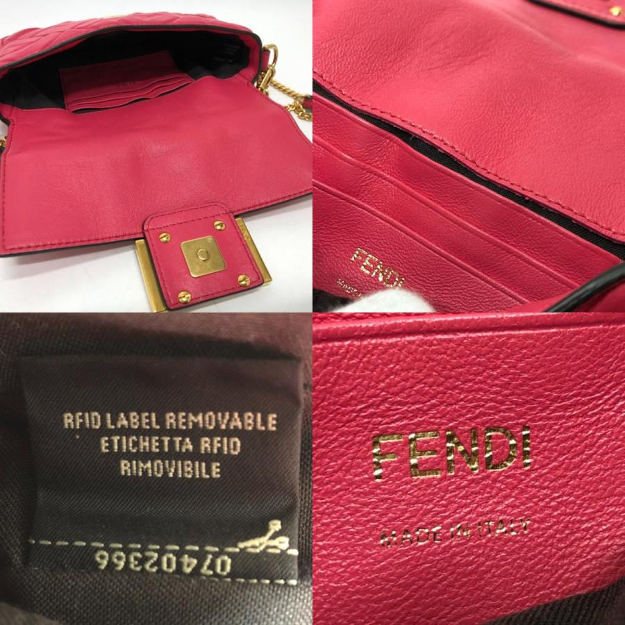 FENDI（フェンディ） 8BS017 バゲット スモール チェーン 2WAYバッグ