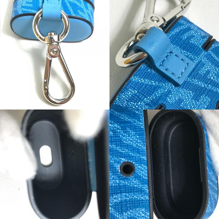 フェンディ FENDI ライトブルー AirPodsケース イヤホンケース フェンディ FENDI ライトブルー AirPodsケース イヤホンケース