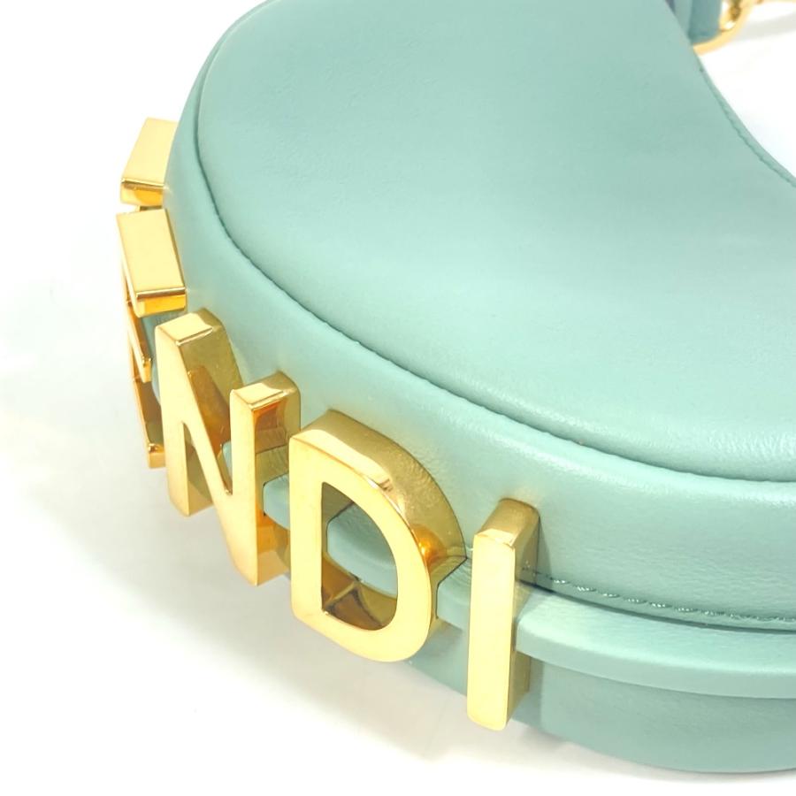 FENDI（フェンディ） 7AS089 ロゴ パーティバッグ ナノ フェンディ
