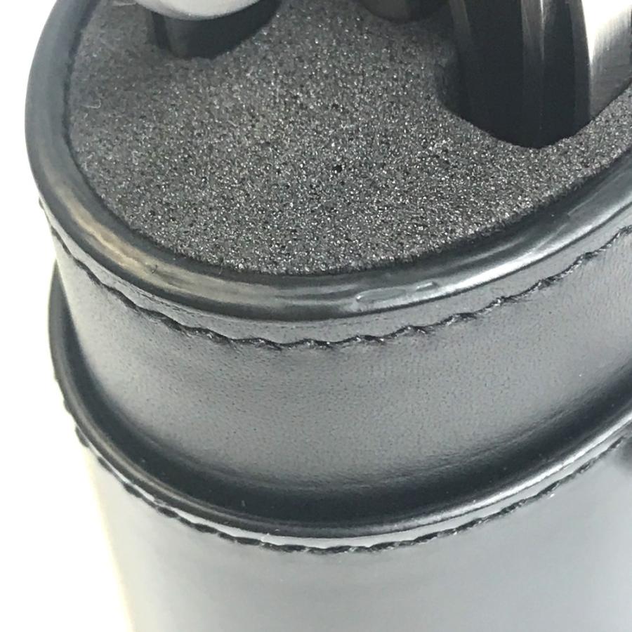 FENDI フェンディ 7AS032 FFロゴ ハサミ ピンセット 爪やすり 爪切り 雑貨 レザー ブラック ユニセックス【中古】未使用 未使用 | FENDI | 06