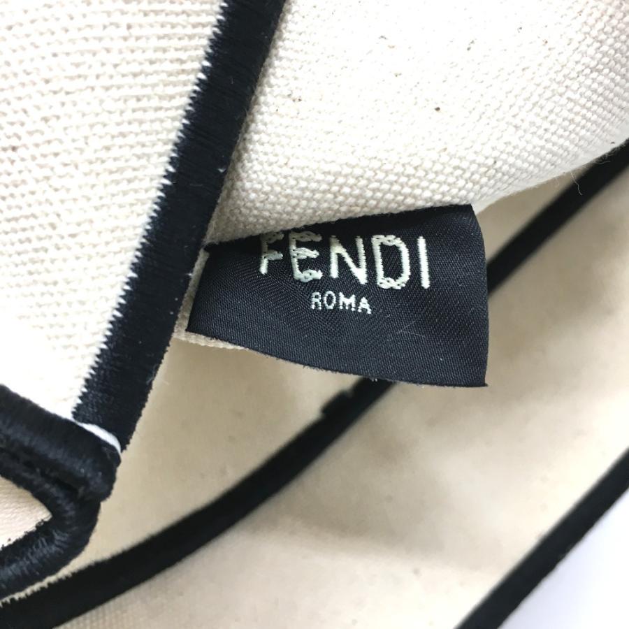 FENDI フェンディ 8BH379 ロゴローマ ショッパー ラージ トート