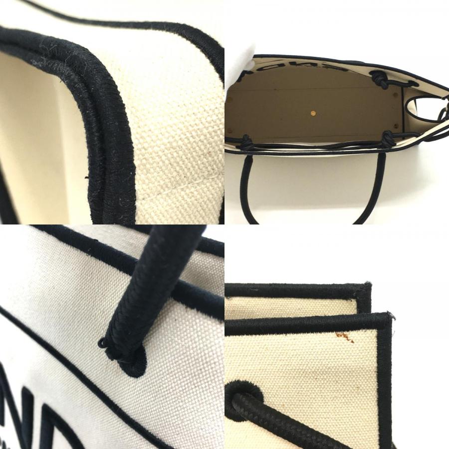 FENDI（フェンディ） 新品同様 8BH379 ロゴ ローマ ショッパー カバン 
