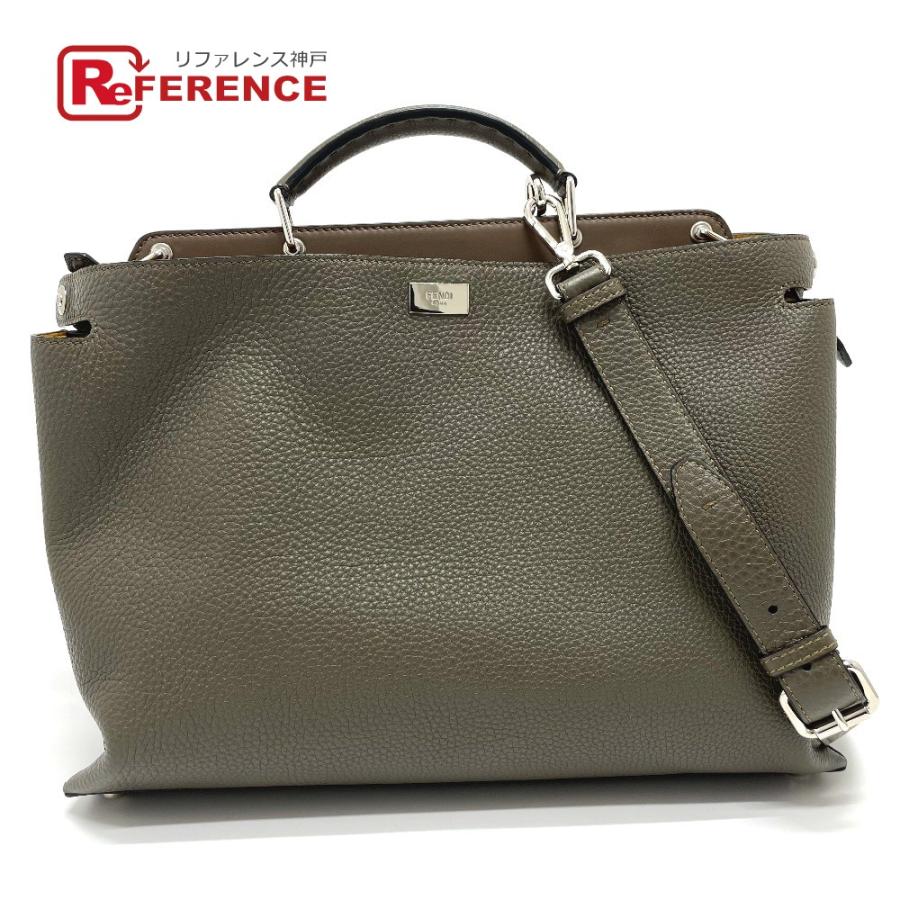 Fendi フェンディ 7va506 セレリア ピーカブー エッセンシャル 2way ショルダーバッグ ビジネスバッグ メンズ 中古 未使用 1 リファレンス コレクション 通販 Yahoo ショッピング