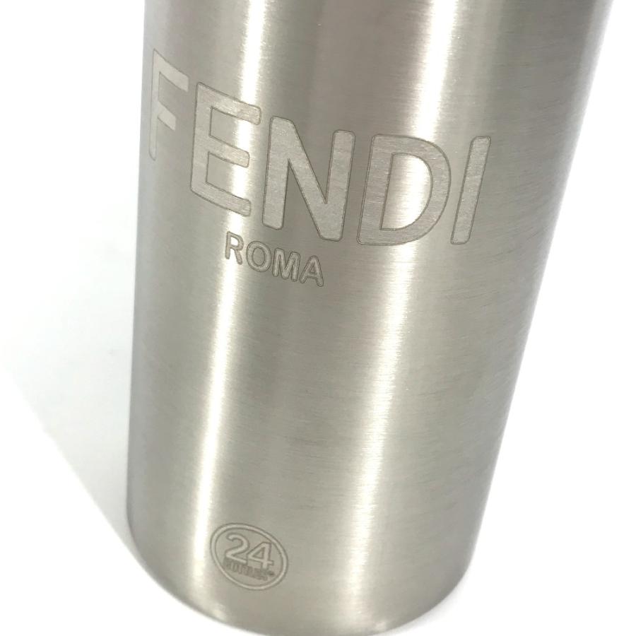 FENDI（フェンディ） 美品 ロゴ タンブラー＆ケース ウォーターボトル