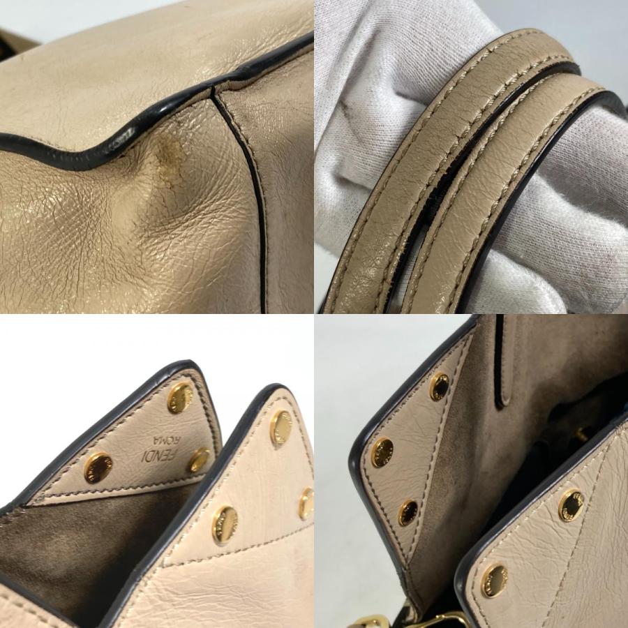 FENDI フェンディ 8BT303 ズッカ ハンドバッグ FLIP フリップ ラージ FFロゴ ストラップ 2WAYバッグ 斜め掛け ショルダーバッグ 【中古】 | FENDI | 08