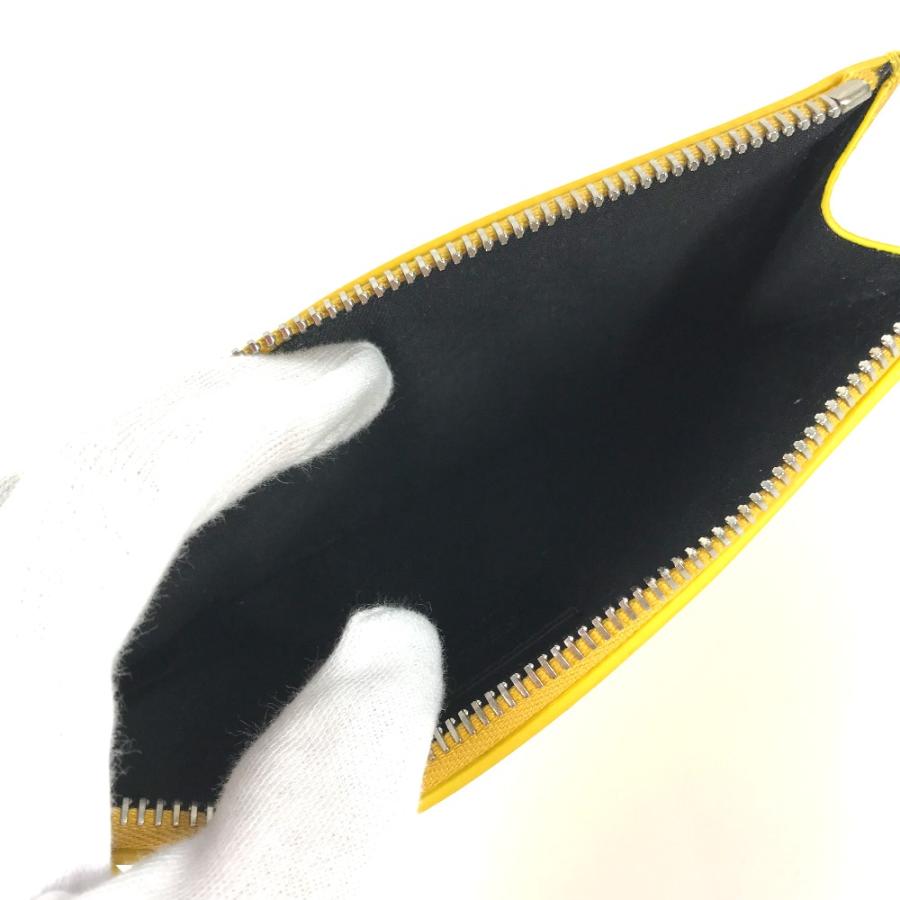 未使用 FENDI フェンディ 7N0114 ロゴ カバン ポーチ クラッチバッグ イエロー レディース【中古】 | FENDI | 08