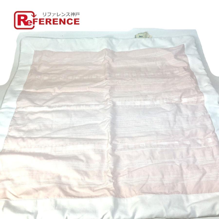 FENDI フェンディ BUJ147 ベビー BABY 赤ちゃん ロゴ 布団 インテリア ブランケット コットン ピンク キッズ【中古】未使用 | FENDI