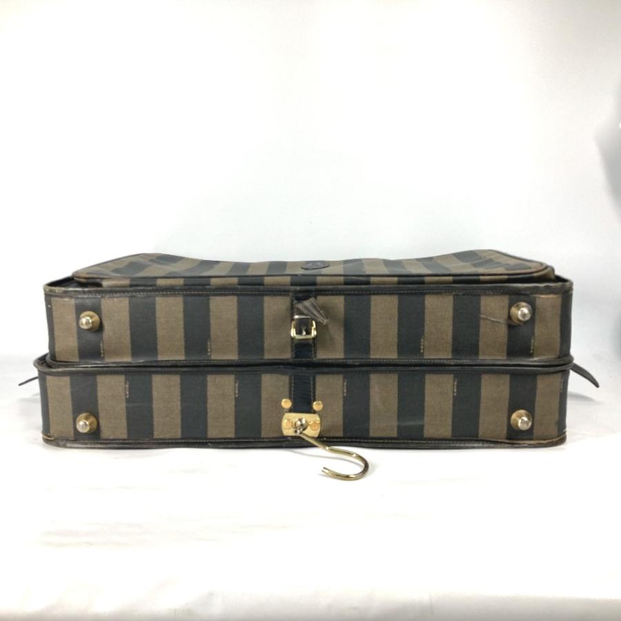 FENDI フェンディ ペカン トラベルバッグ 旅行バッグ カバン ガーメントバッグ トラベルケース ブラウン レディース【中古】_2