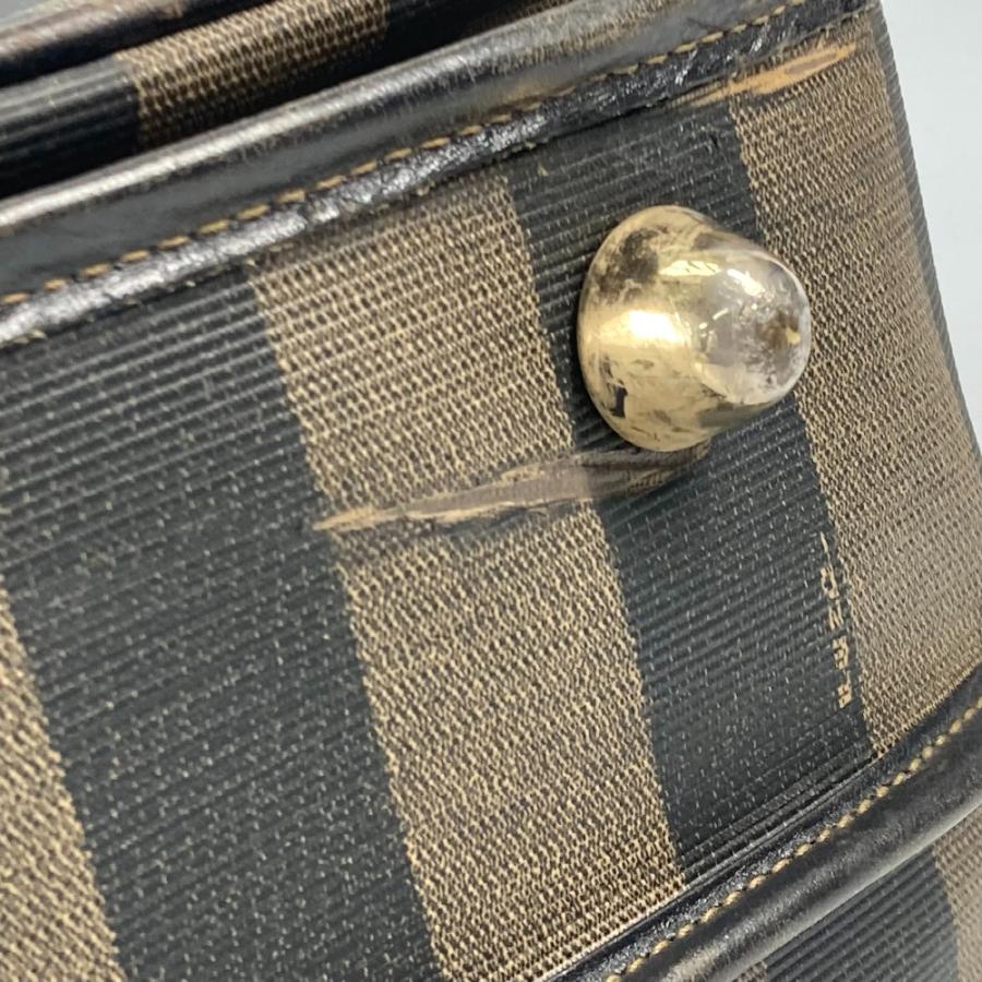 FENDI フェンディ ペカン トラベルバッグ 旅行バッグ カバン ガーメントバッグ トラベルケース ブラウン レディース【中古】_6