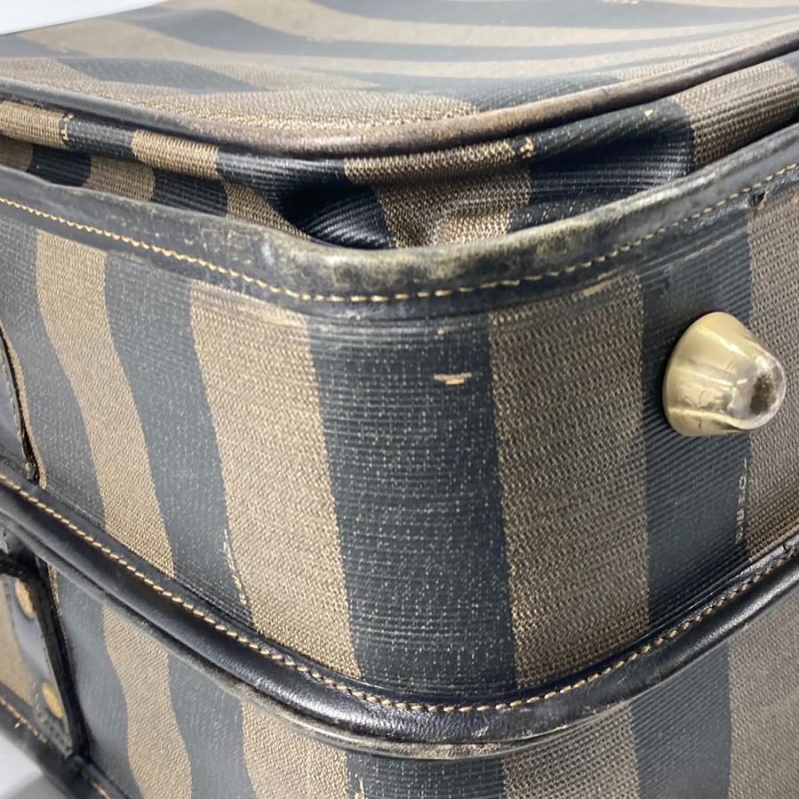 FENDI フェンディ ペカン トラベルバッグ 旅行バッグ カバン ガーメントバッグ トラベルケース ブラウン レディース【中古】_7