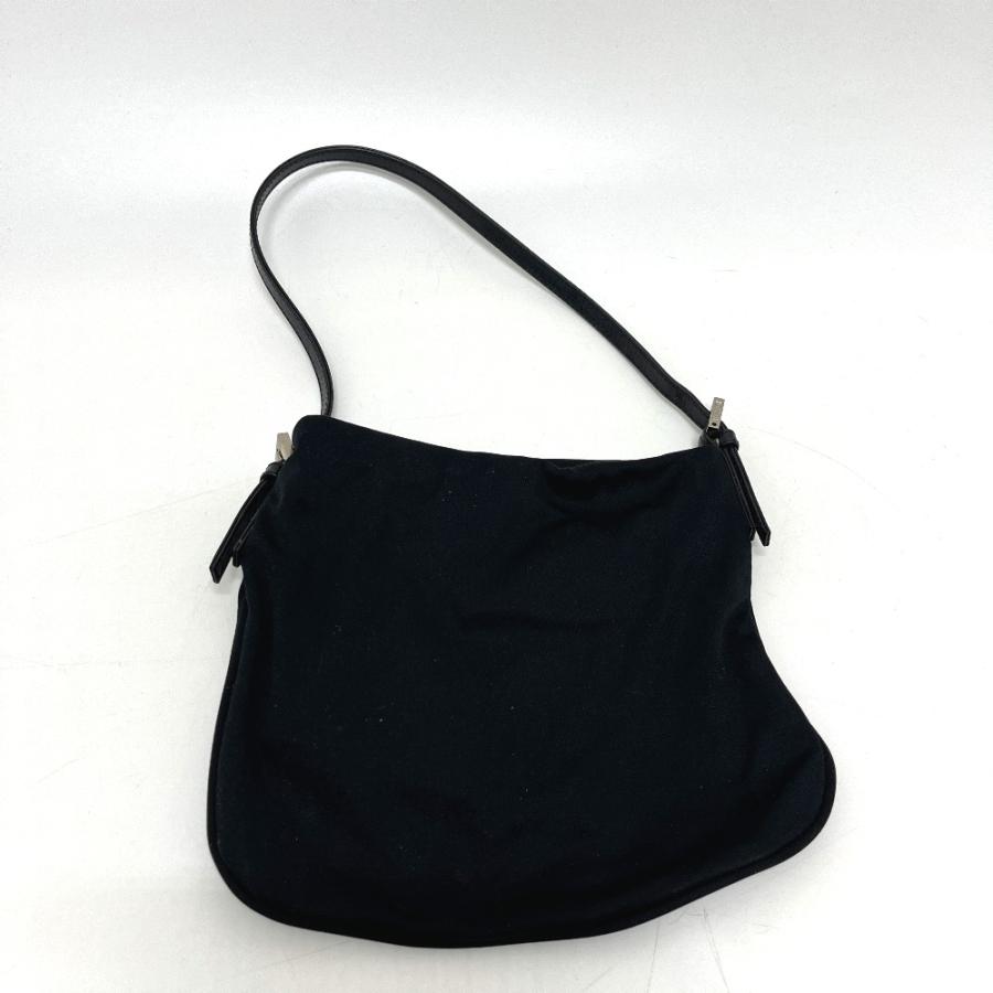 FENDI フェンディ ロゴ カバン バッグ ハンドバッグ 肩掛け ハンドバッグ ブラック レディース【中古】 | FENDI | 01