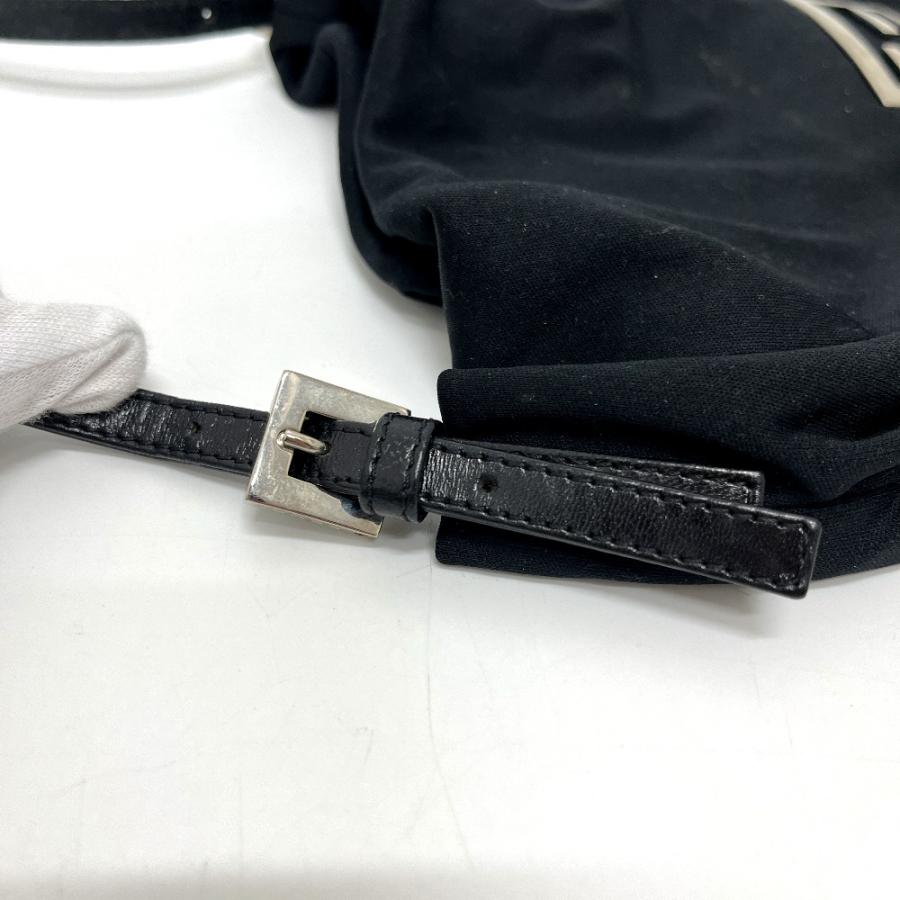 FENDI フェンディ ロゴ カバン バッグ ハンドバッグ 肩掛け ハンドバッグ ブラック レディース【中古】 | FENDI | 02