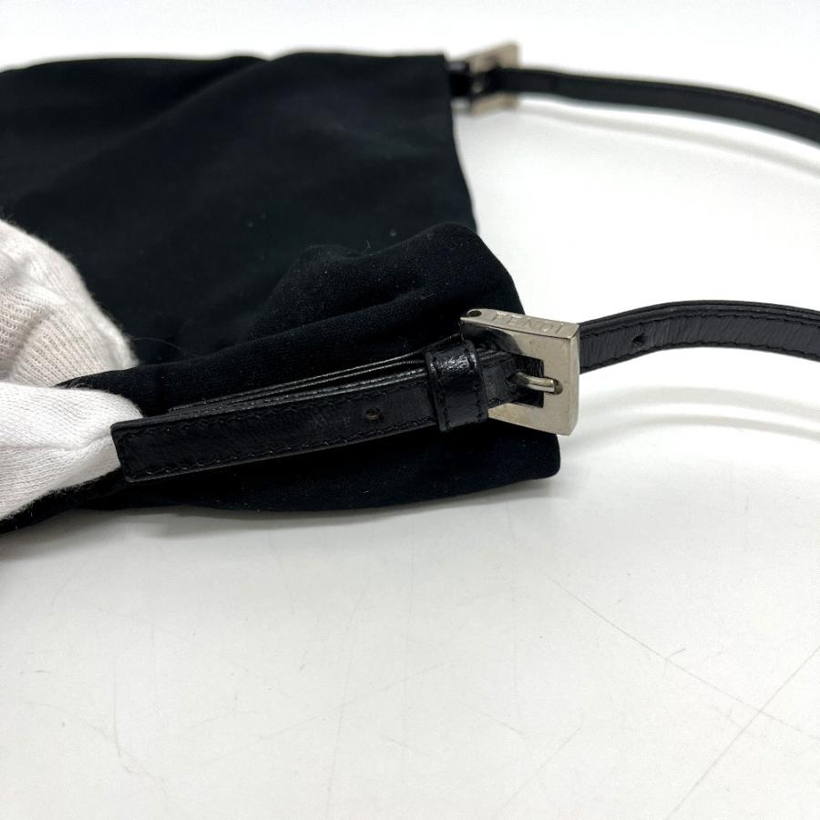 FENDI フェンディ ロゴ カバン バッグ ハンドバッグ 肩掛け ハンドバッグ ブラック レディース【中古】 | FENDI | 04