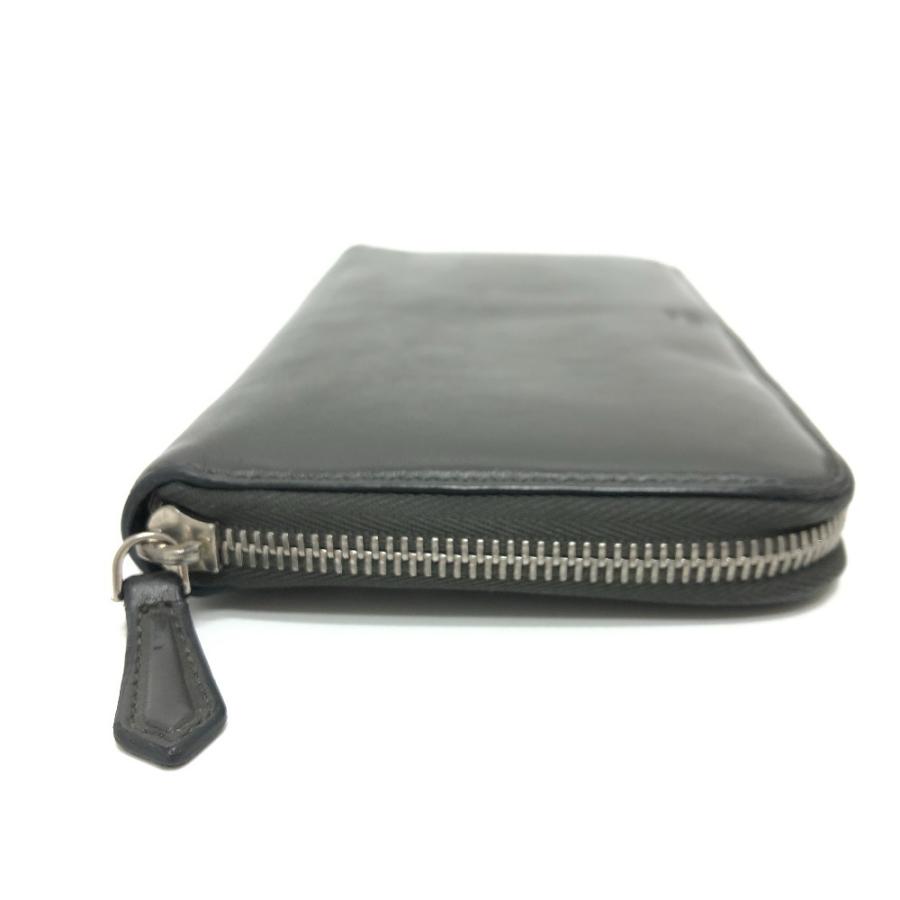 FENDI フェンディ 7M0276 ズッカ柄トラベルウォレット 長財布 財布 ウォレット  長財布 グレー レディース【中古】 | FENDI | 03