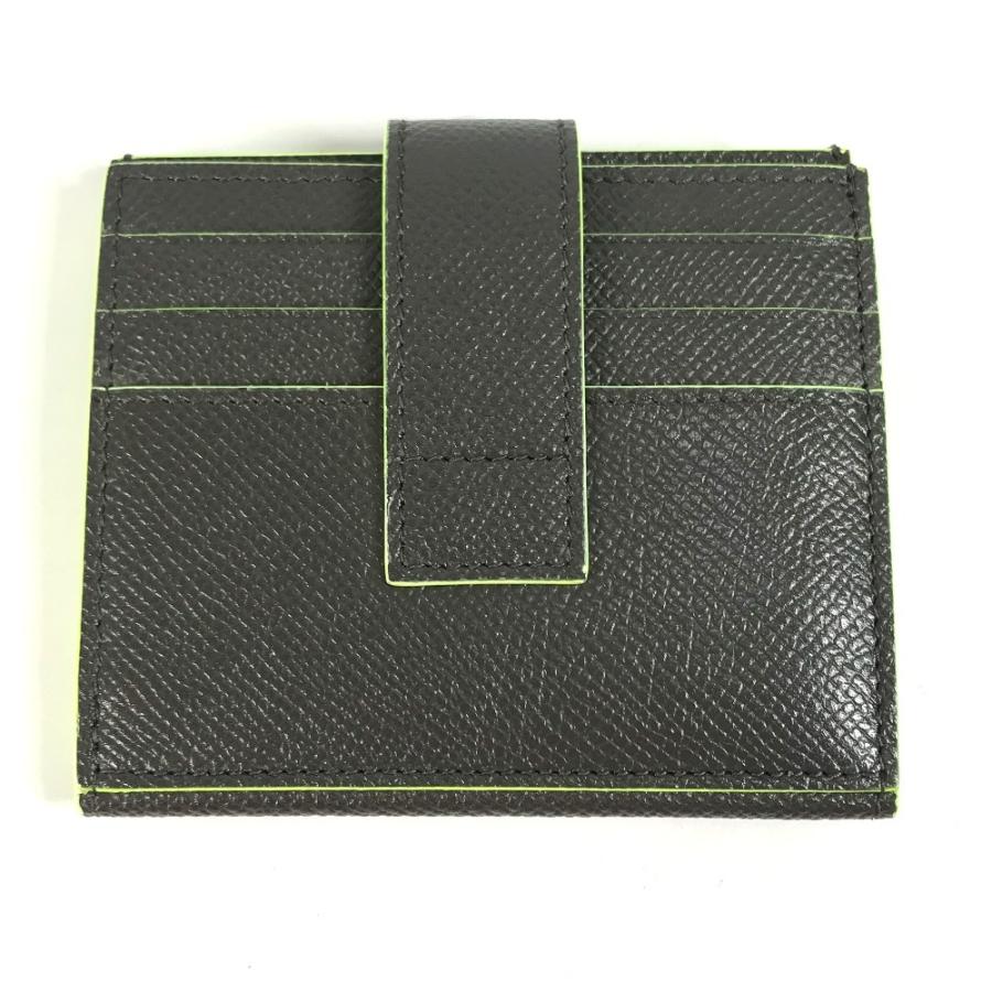 美品 BVLGARI ブルガリ ロゴ マルチケース 名刺入れ パスケース フラグメント fragment カードケース グレー メンズ【中古】 | BVLGARI | 02