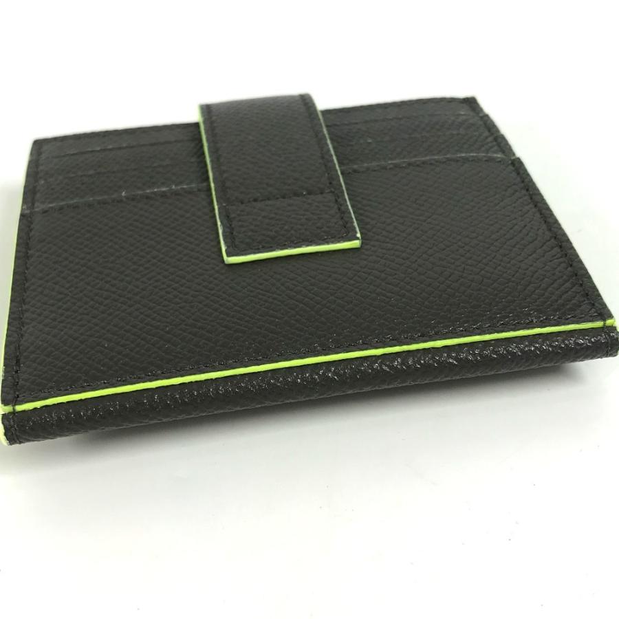 美品 BVLGARI ブルガリ ロゴ マルチケース 名刺入れ パスケース フラグメント fragment カードケース グレー メンズ【中古】 | BVLGARI | 05