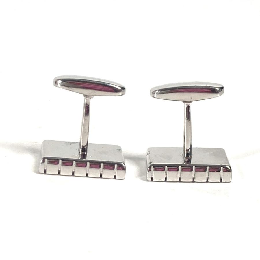 BVLGARI ブルガリ ロゴ アクセサリー カフス シルバー メンズ【中古】 | BVLGARI | 02