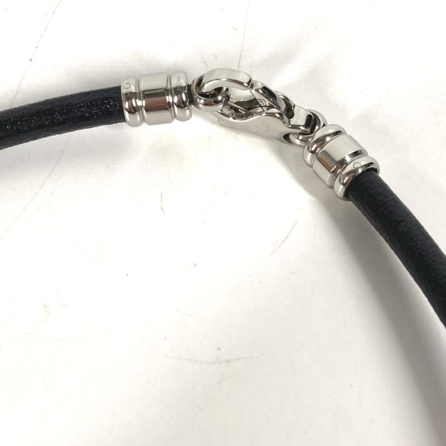 美品 BVLGARI ブルガリ ロゴ ネックレス アクセサリー チョーカー ブラック メンズ【中古】 | BVLGARI | 03