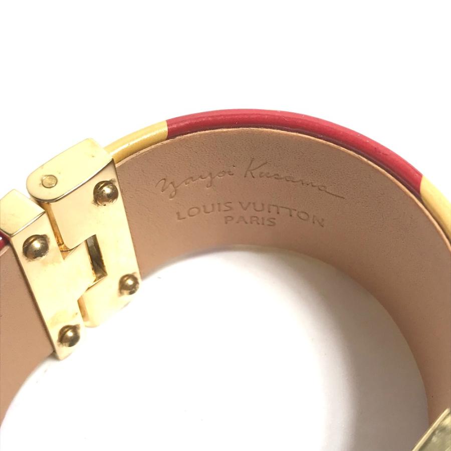 LOUIS VUITTON ルイヴィトン ドット 水玉 バングル 草間彌生コラボ ブレスレット レッド レディース【中古】 | LOUIS VUITTON | 05