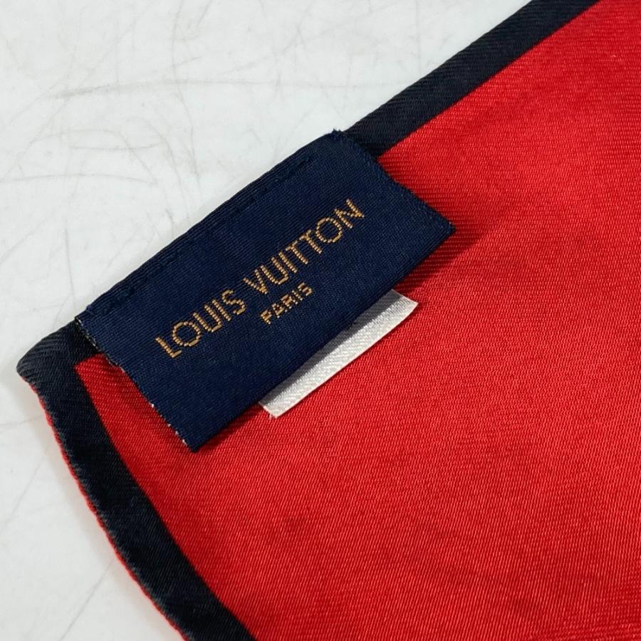 LOUIS VUITTON ルイヴィトン M73964 バンドー・トランク  バンドースカーフ スカーフ シルク ベージュ レディース【中古】 | LOUIS VUITTON | 04