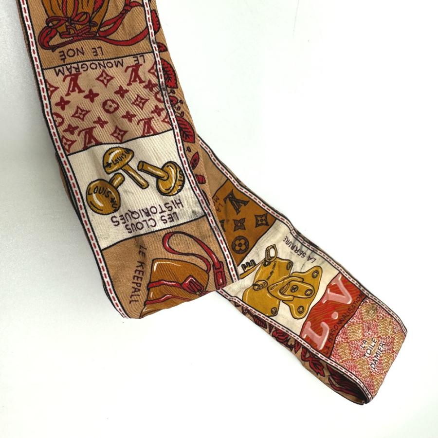 LOUIS VUITTON ルイヴィトン M70856 ジュドゥルイ バンドーBB スカーフ シルク マルチカラー レディース【中古】 | LOUIS VUITTON | 06