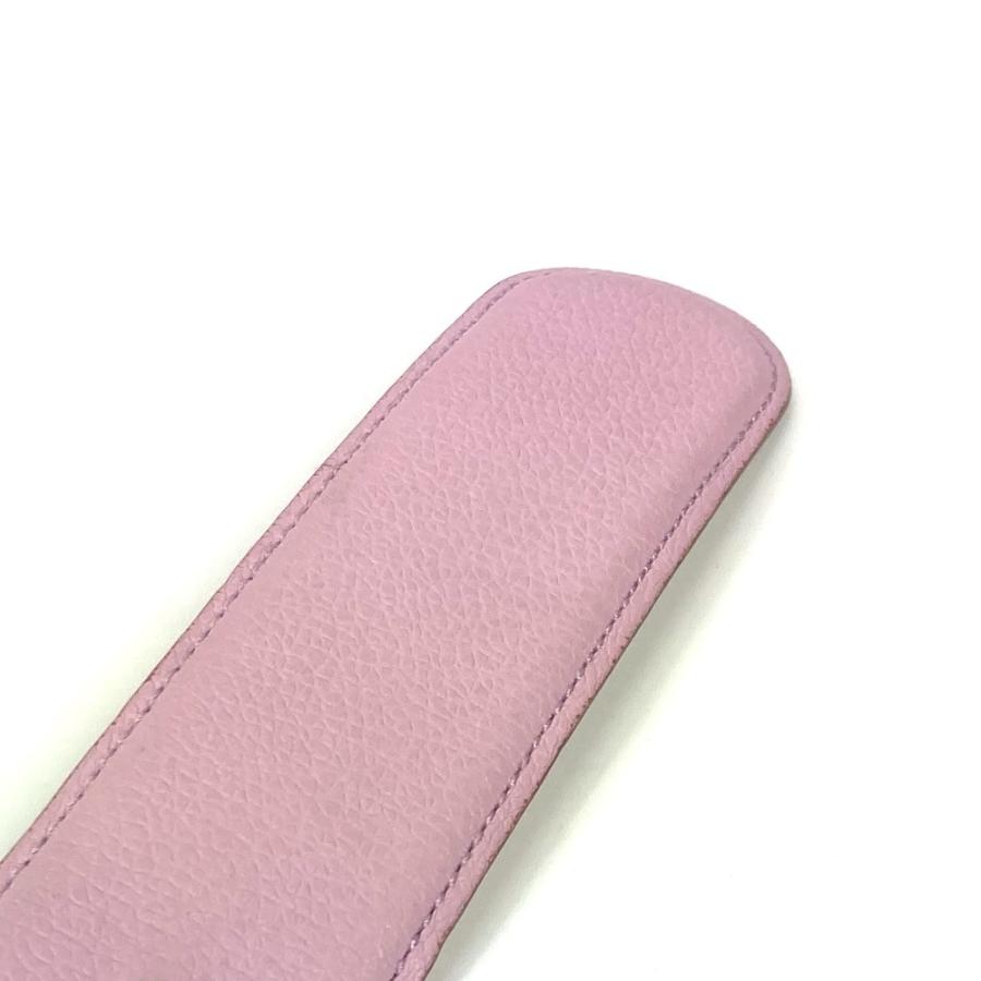 BVLGARI ブルガリ ブルガリブルガリ ロゴ アクセサリー バックルベルト ベルト ピンク レディース【中古】 | BVLGARI | 07