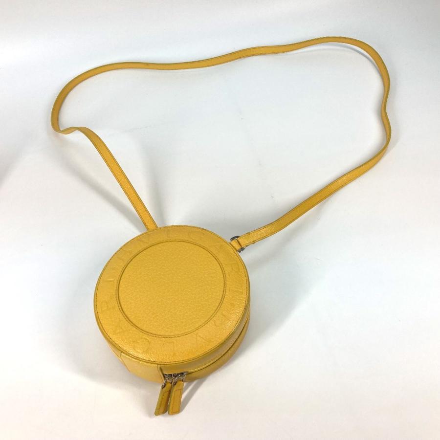 BVLGARI ブルガリ ビーゼロワン B-ZERO1 ラウンド ポシェット カバン 丸型 ショルダーバッグ イエロー レディース【中古】 | BVLGARI | 06