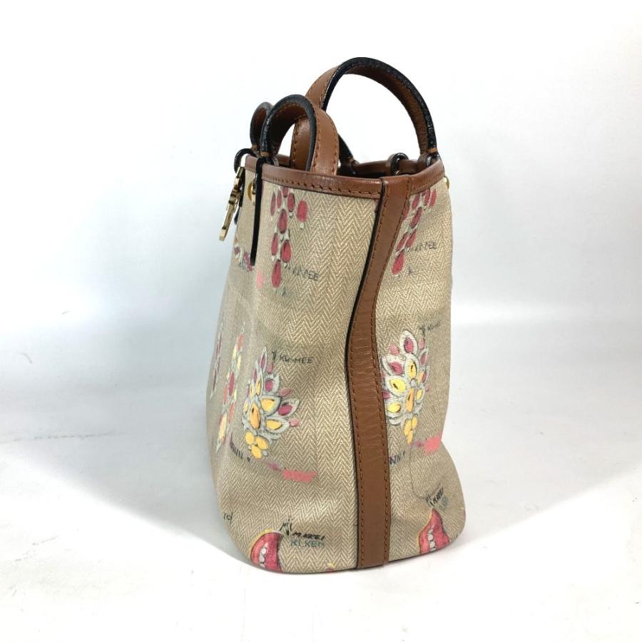 BVLGARI ブルガリ ジュエリー柄 ポーチ付き 肩掛け カバン ショルダーバッグ トートバッグ マルチカラー レディース【中古】 | BVLGARI | 02