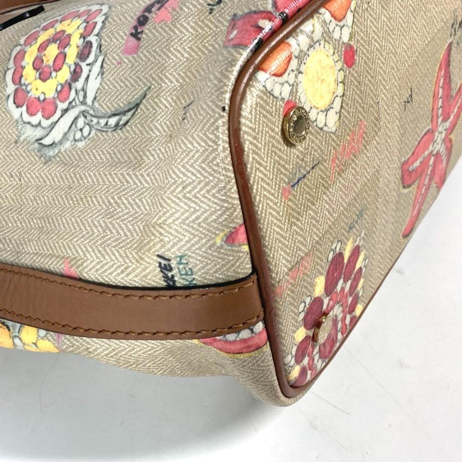 BVLGARI ブルガリ ジュエリー柄 ポーチ付き 肩掛け カバン ショルダーバッグ トートバッグ マルチカラー レディース【中古】 | BVLGARI | 06