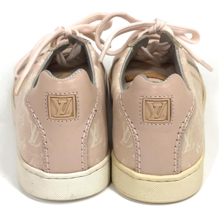 り*★様 Louis Vuitton モノグラム ミニラン キャンバス スニーカ LOUIS VUITTON ルイヴィトン モノグラムミニラン 靴 スニーカー