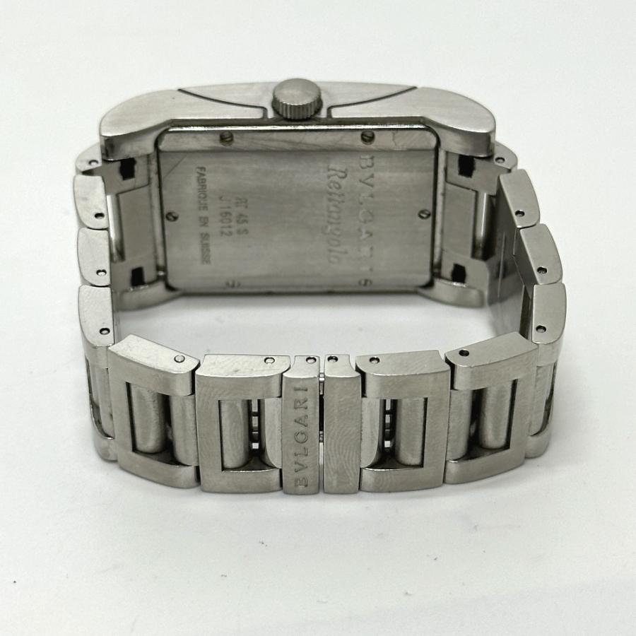BVLGARI ブルガリ RT45S レッタンロゴ クォーツ 腕時計 シルバー メンズ【中古】 | BVLGARI | 03