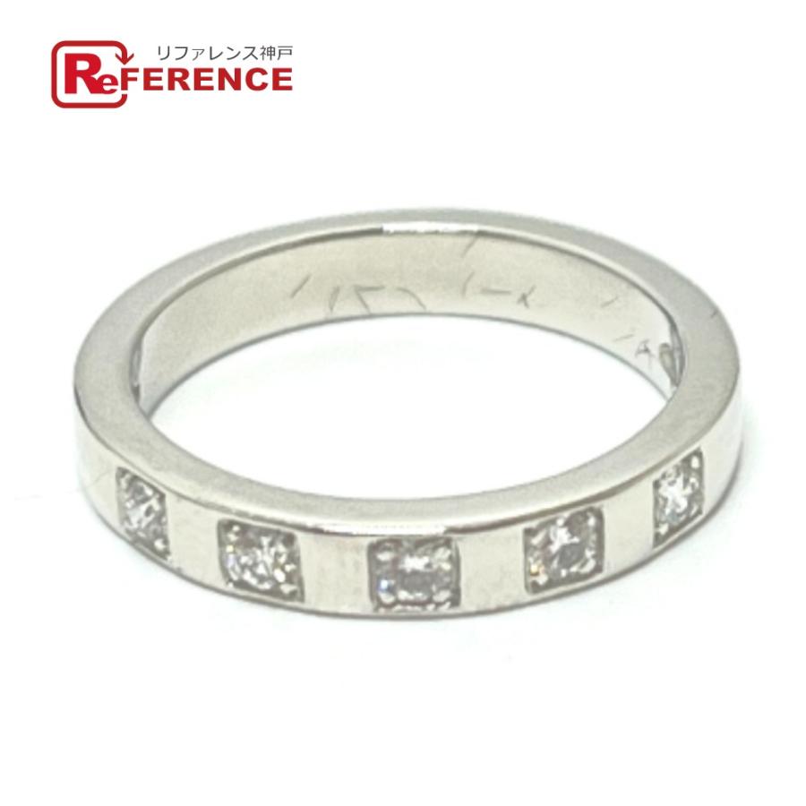 BVLGARI ブルガリ マリーミー 5Pダイヤ ダイヤモンド プラチナ ジュエリー アクセサリー リング・指輪 シルバー レディース【中古】 | BVLGARI