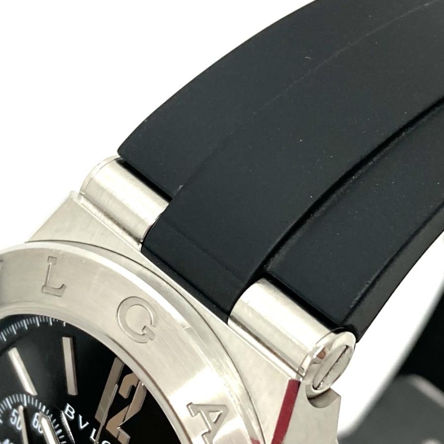 BVLGARI ブルガリ DG41SCH  ディアゴノ ヴェロチッシモ  クロノグラフ 自動巻き  腕時計 SS シルバー メンズ【中古】 | BVLGARI | 02