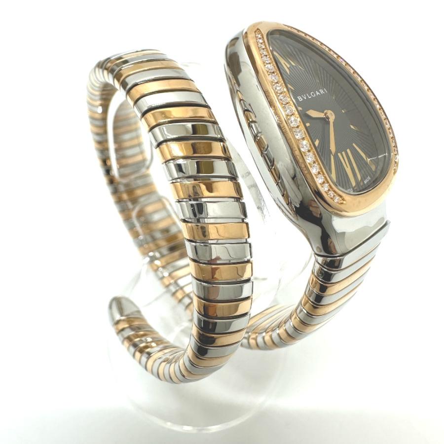 BVLGARI 未使用 ブルガリ SP35SPG セルペンティ トゥボガス コンビ 
