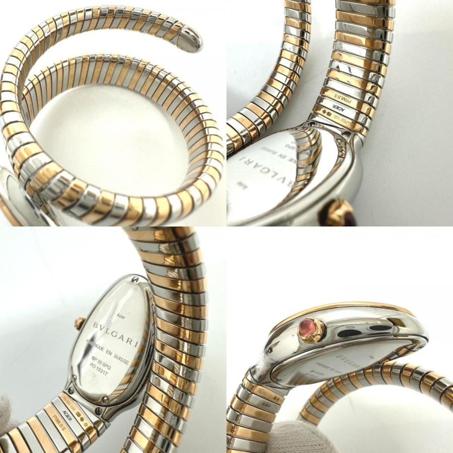 BVLGARI 未使用 ブルガリ SP35SPG セルペンティ トゥボガス コンビ 