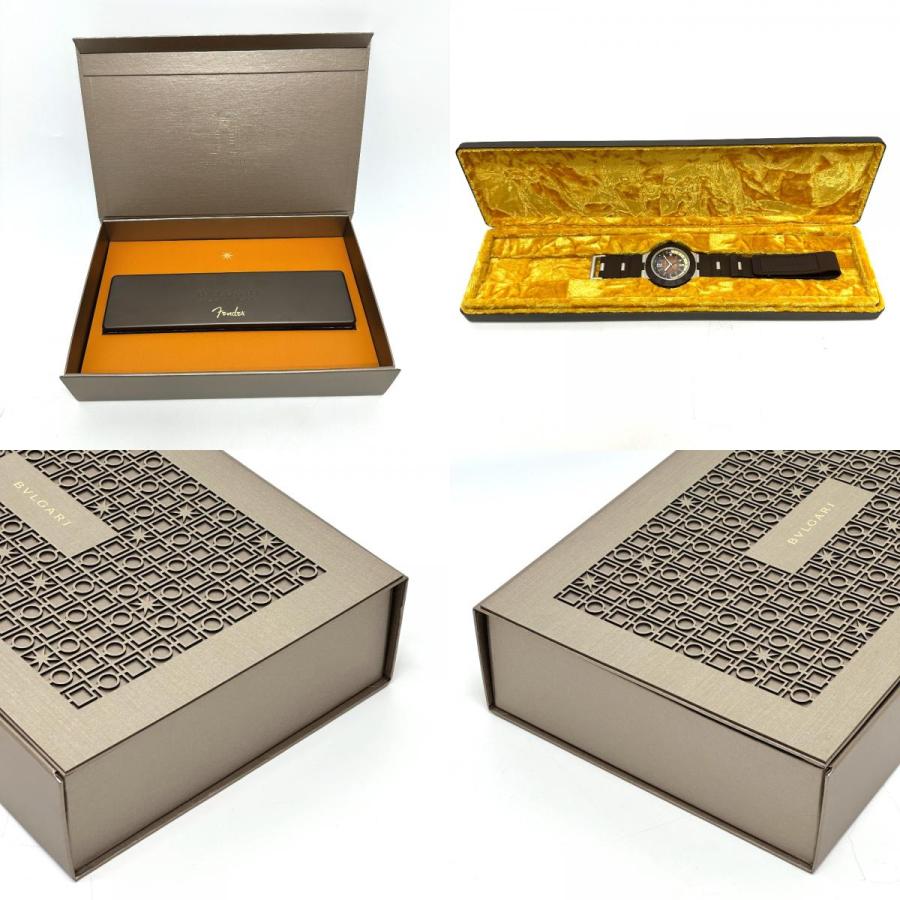 未使用 BVLGARI ブルガリ BB 40 AT アルミニウム GMT フェンダー 世界限定1200本 自動巻き 腕時計 ブラウン メンズ【中古】 | BVLGARI | 09