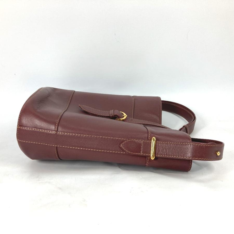 CARTIER カルティエ マストライン バケツ型 カバン 肩掛け ショルダーバッグ ワインレッド レディース【中古】 | Cartier | 02