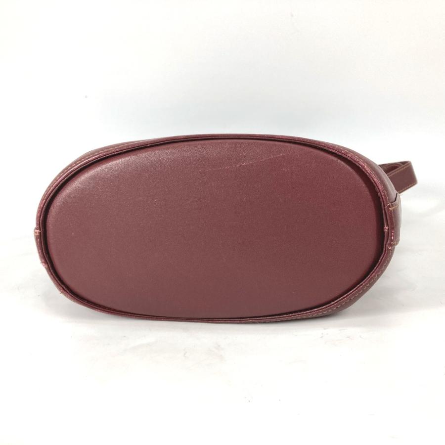 CARTIER カルティエ マストライン バケツ型 カバン 肩掛け ショルダーバッグ ワインレッド レディース【中古】 | Cartier | 04
