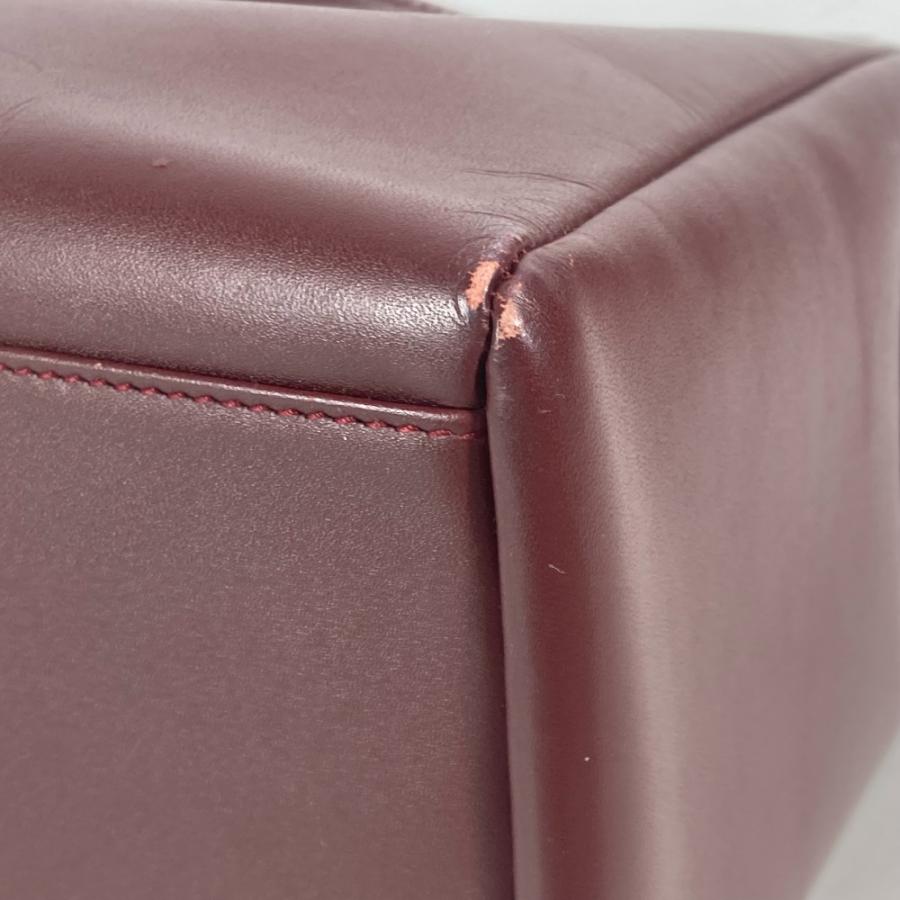 CARTIER カルティエ マストライン カバン 斜め掛け ショルダーバッグ ワインレッド レディース【中古】 | Cartier | 05