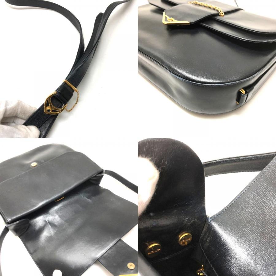 Cartier カルティエ 斜め掛け フラップ サファイアライン ショルダーバッグ レザー レディース ダークネイビー | Cartier | 09