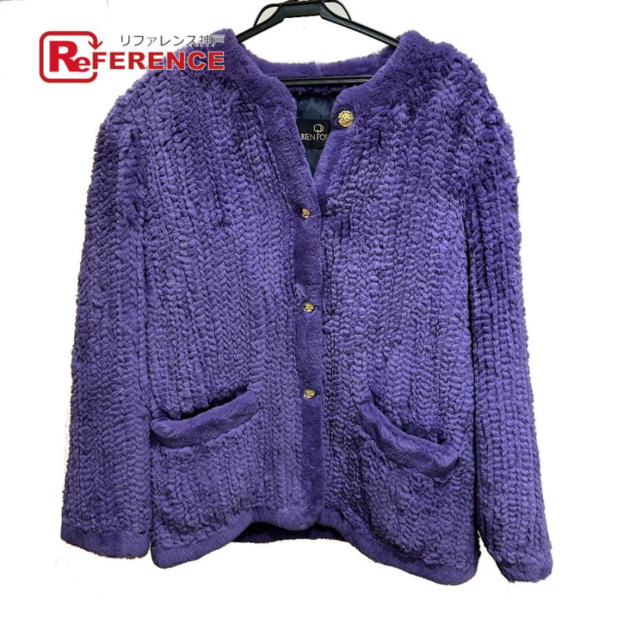 BIEN FORET ビアンフォレ ハーフコート 編み込み アウター シェアード  